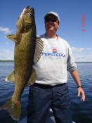 Trophy walleye fishing 